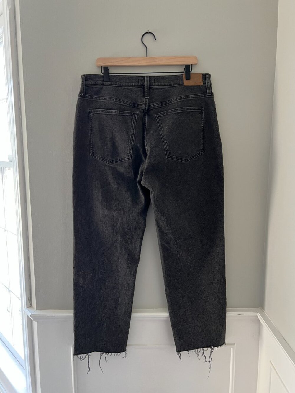 Madewell The Perfect Vintage Straight Jean - Lunar Wash - Size 32 - Picture 6 of 10